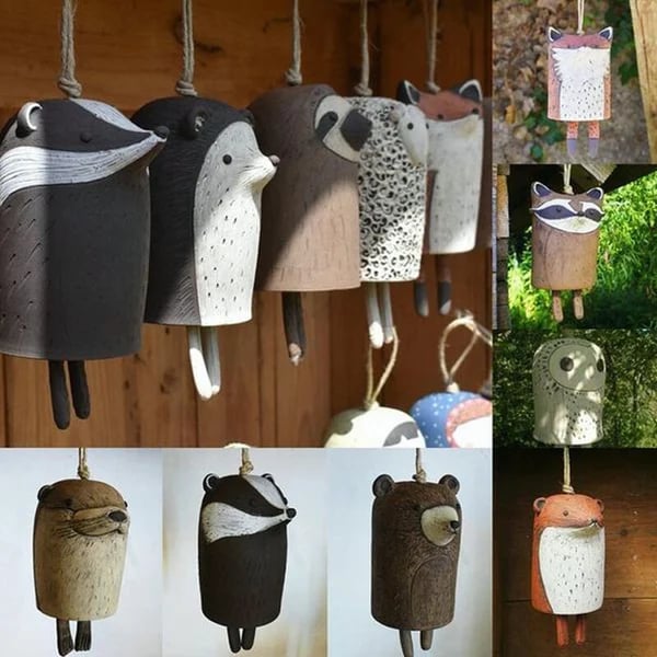 Animal wind chimes