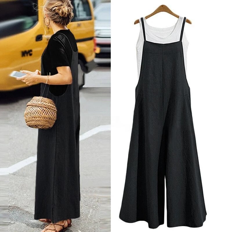 🔥BIG SALE - 50% OFF🔥 🔥Women's Sleeveless Oversized Casual Jumpsuit