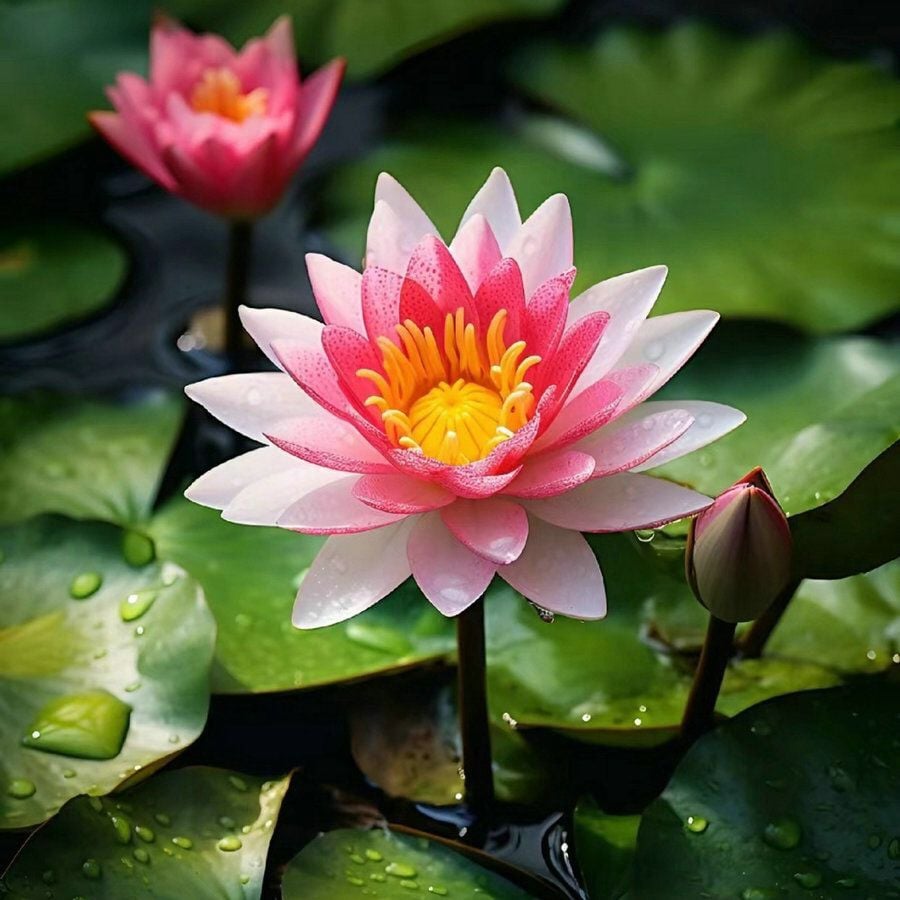 💐The Sacred Bonsai Bowl Lotus Flower