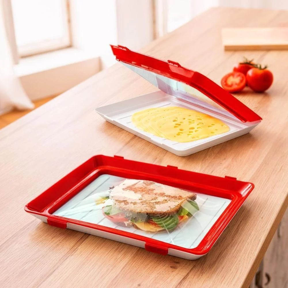 🔥Environmentally Friendly Design - Reusable Food Preserving Tray🥰