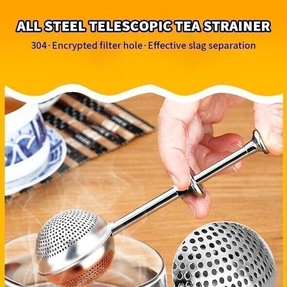 🔥(New Year Hot Sale - Save 40% OFF) Long-Handle Tea Ball Infuser