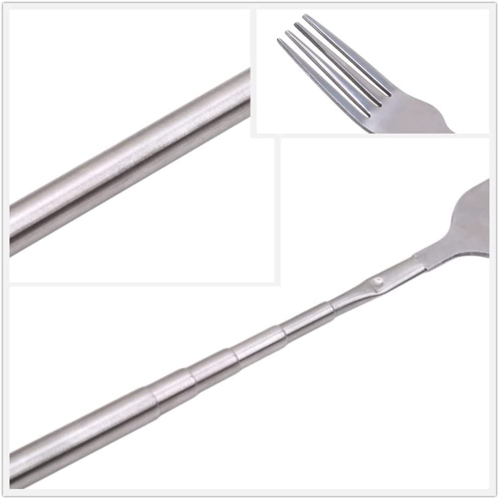 🔥Summer Hot Sale Promotion-49% OFF🍴-Creative telescopic cutlery stainless steel fork