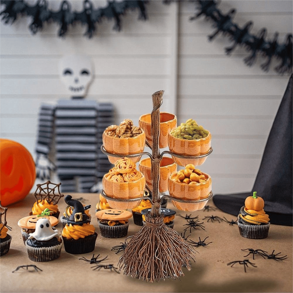 🎃Halloween Pumpkin Snack Bowl Stand