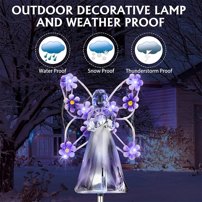 👼Waterproof  Solar Angel lights