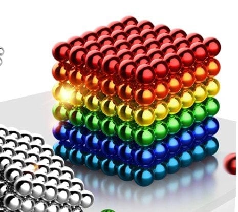 (❤️) Multi Colored  216 Pcs/ 512 Pcs Magnetic Balls,🎁Buy More Save More🎁