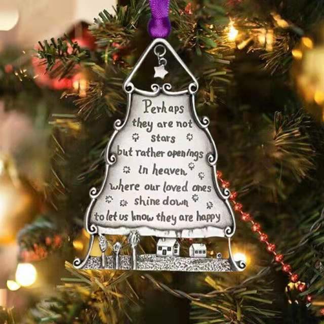 🎄Solid Pewter Christmas Tree Ornament🔥