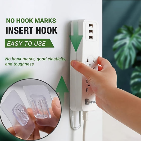 Transparent Double-sided Adhesive Wall Hooks