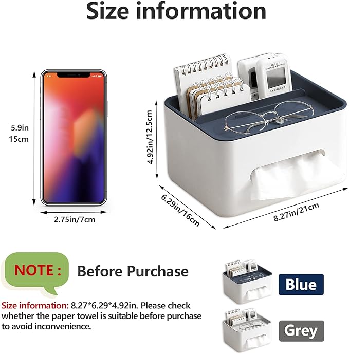 🔥Multifunctional Tissue Box