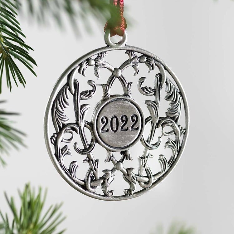 🎄Solid Pewter Christmas Tree Ornament🔥