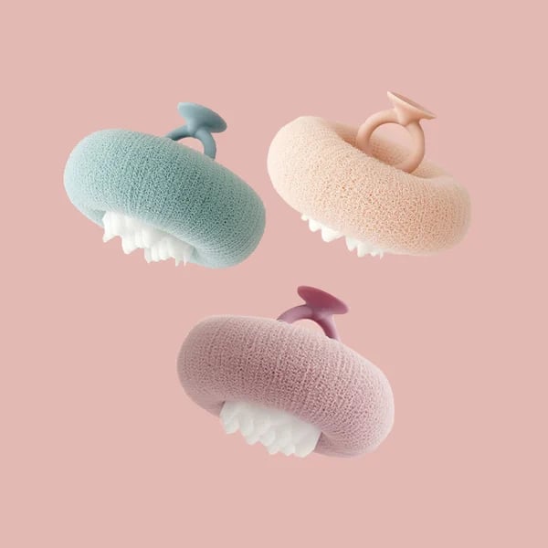 (BUY 2 SAVE 15%🔥) 🌻🌻Super Soft Sunflower Suction Cup Bath Ball