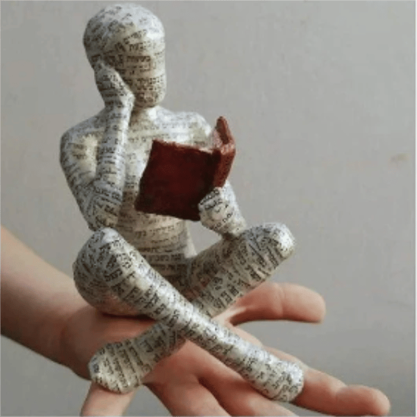 (🔥HOT SALE NOW 49% OFF) -Nordic Modern Reading Woman Statue