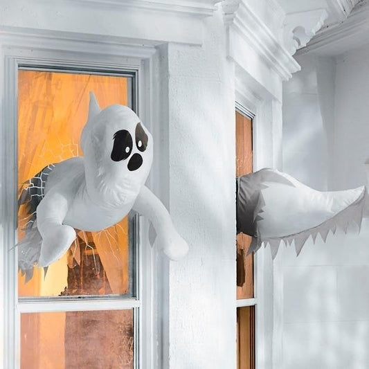 🎃 Expressive Window Crasher Ghosts👻Lovely Halloween Decoration