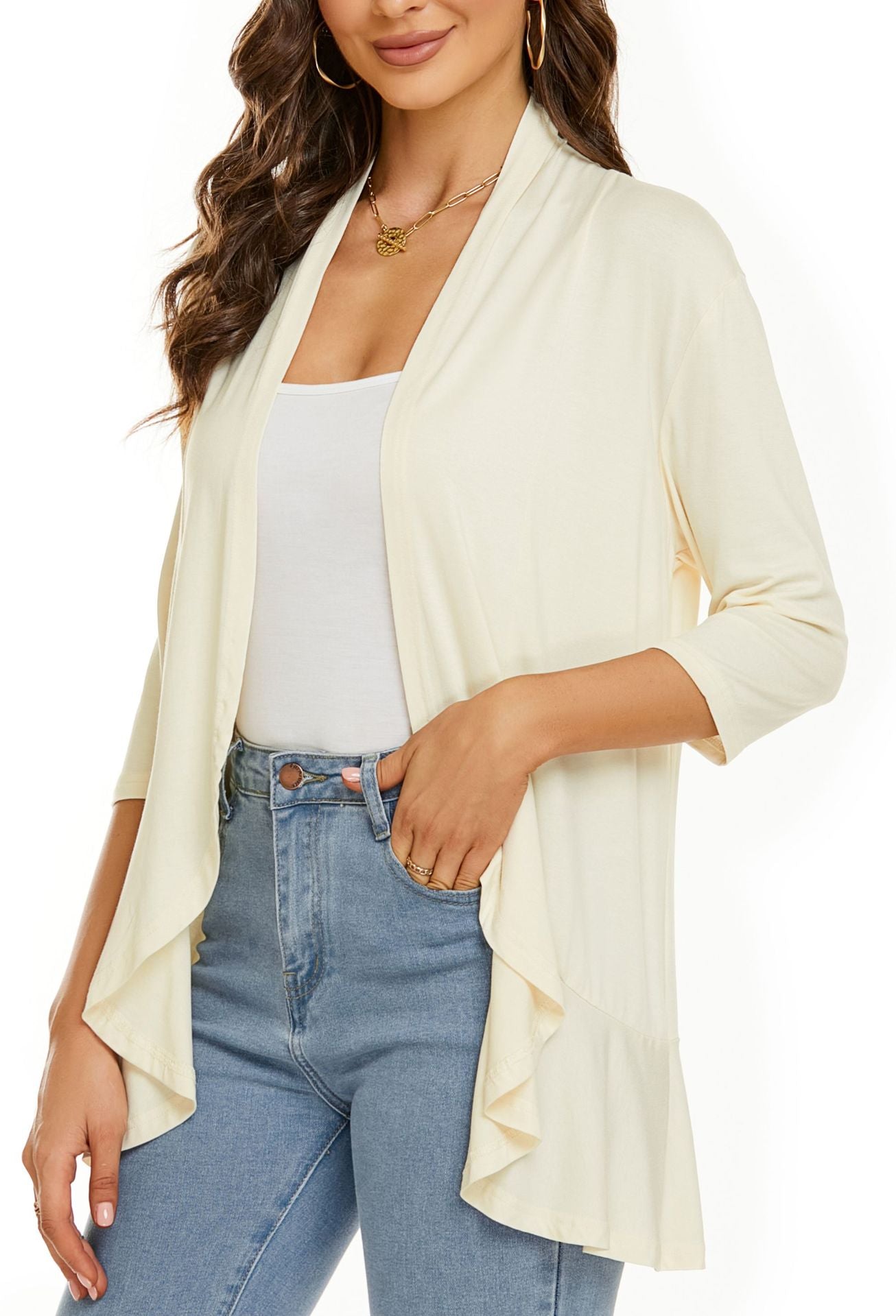 Women's Casual Lightweight Open Front Cardigans