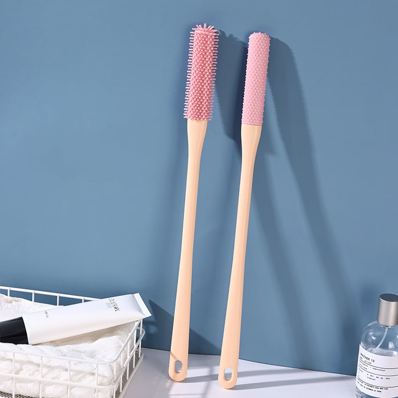🔥(2PCS/ SET) Long Handled Silicone Toe Crevice Cleaning Brush & Exfoliating Brush