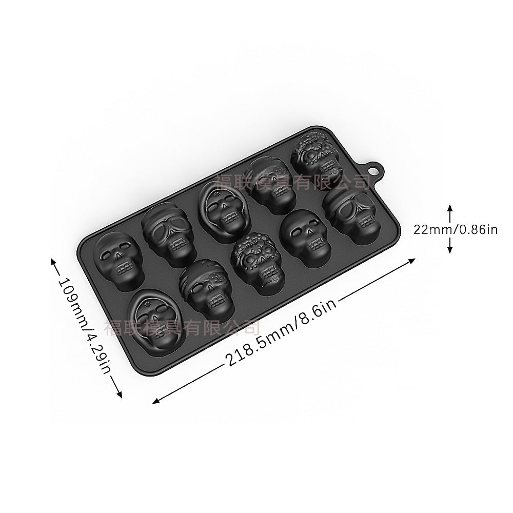 🔥Halloween Bakeware Haunted Skull