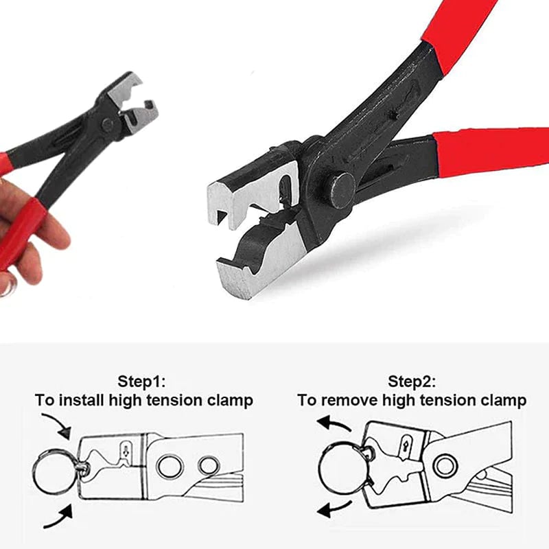 Pipe bundle pliers for cars