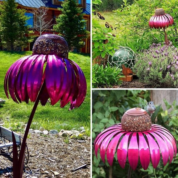 🔥Outdoor Flower Bird Feeder 🌹Mother's Day Decora Gift💖