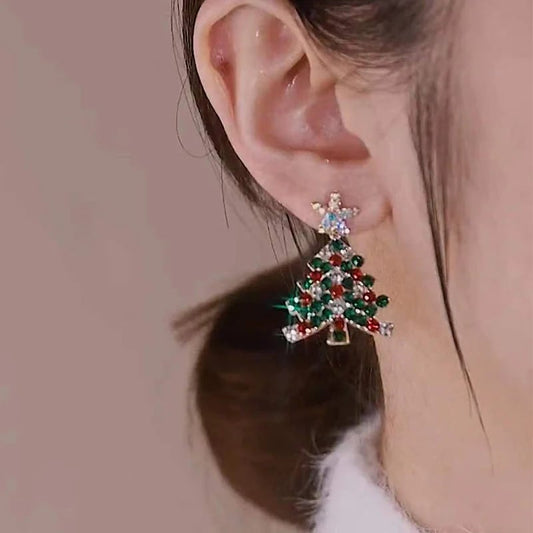 Christmas Tree Earrings