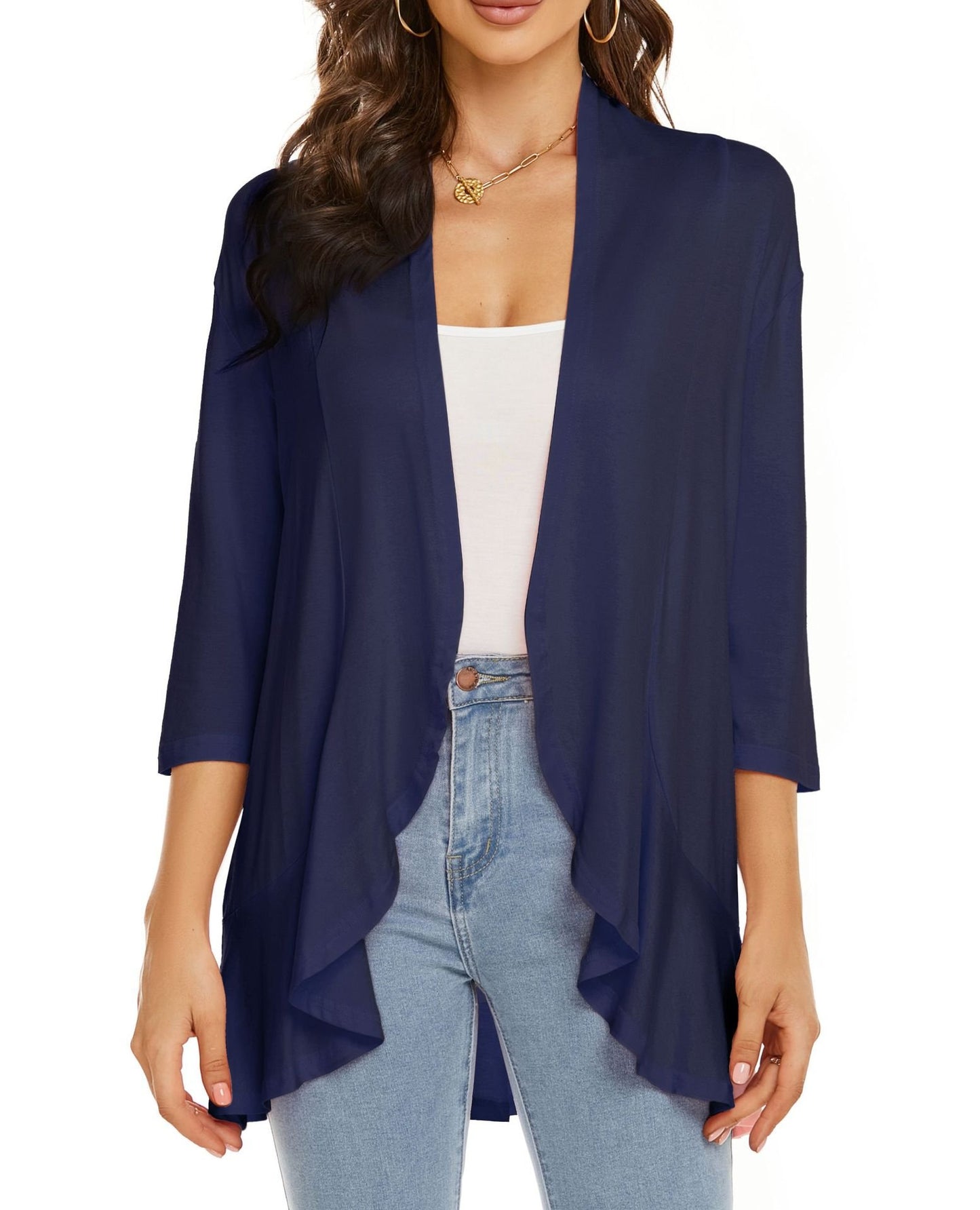 Women's Casual Lightweight Open Front Cardigans