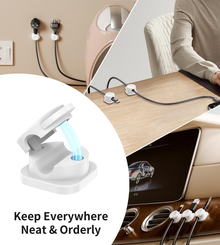 Magnetic Cable Clips