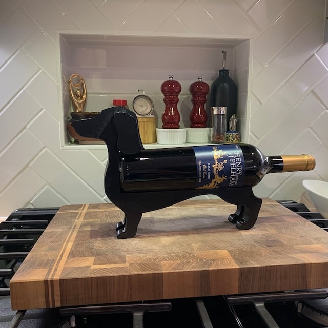 🍷Dachshund Wine Bottle Holder