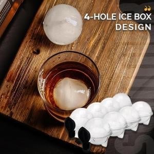 hole ice ball maker 4-hole ice box