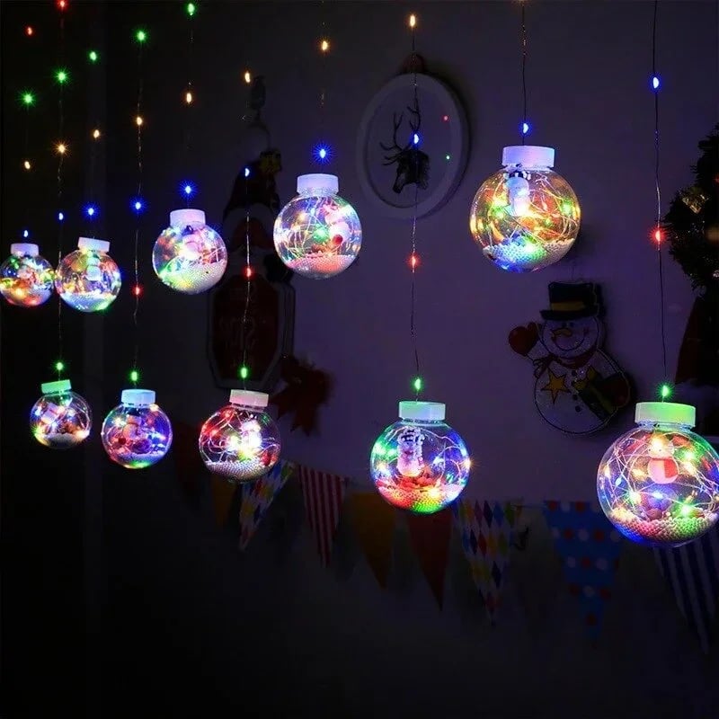 🎄Christmas Led Wishing Ball String Lights Decorations