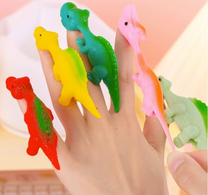 (🌲EARLY CHRISTMAS SALE - 49% OFF) 🎁Slingshot Dinosaur Finger Toys