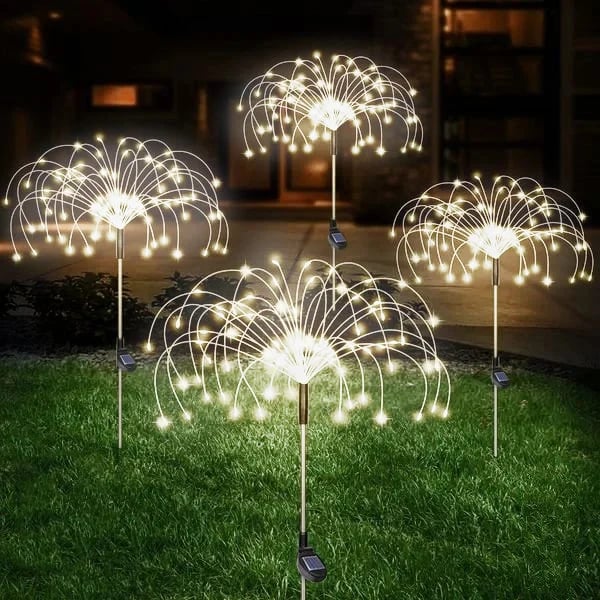 🎁Waterproof  Solar Garden Fireworks Lamp