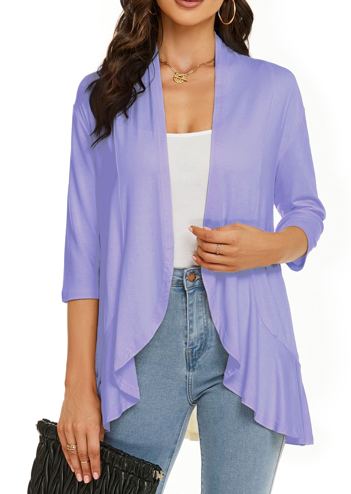 Women's Casual Lightweight Open Front Cardigans