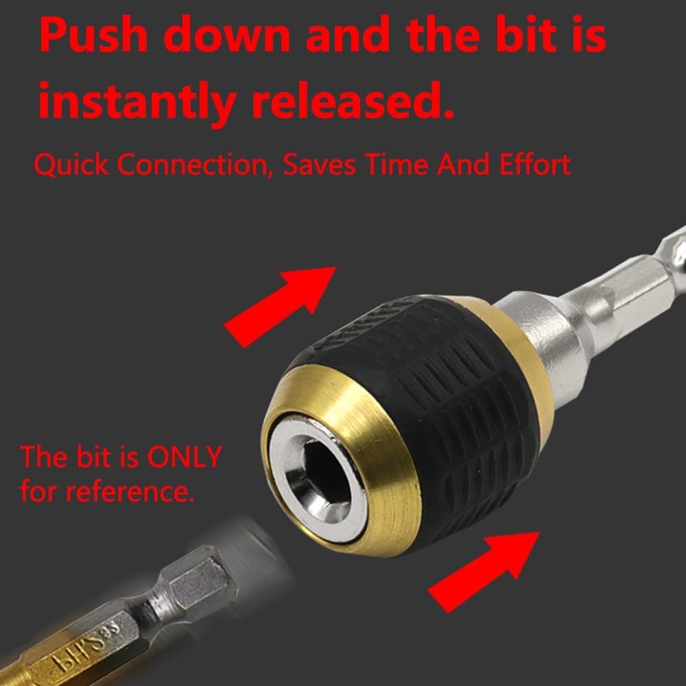 🏆Flash Sale⚡ Hex Shaft Quick-Change Adapter for Power Drill – Heavy-Duty Socket Converter