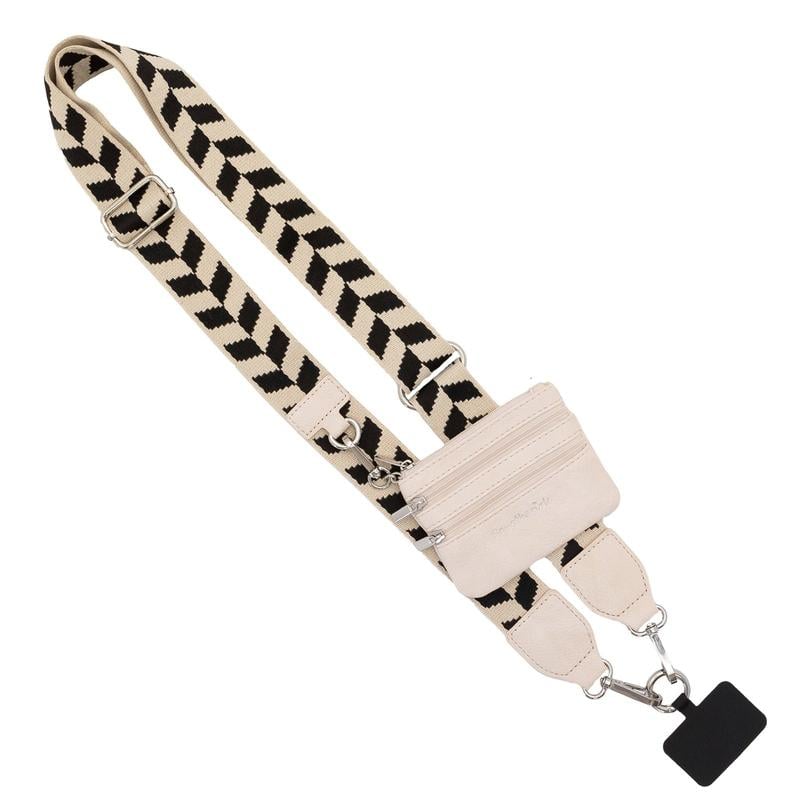 💖Last Day 49% OFF-Phone Strap with Zippered Pouch🎉Buy 2 Save 20%