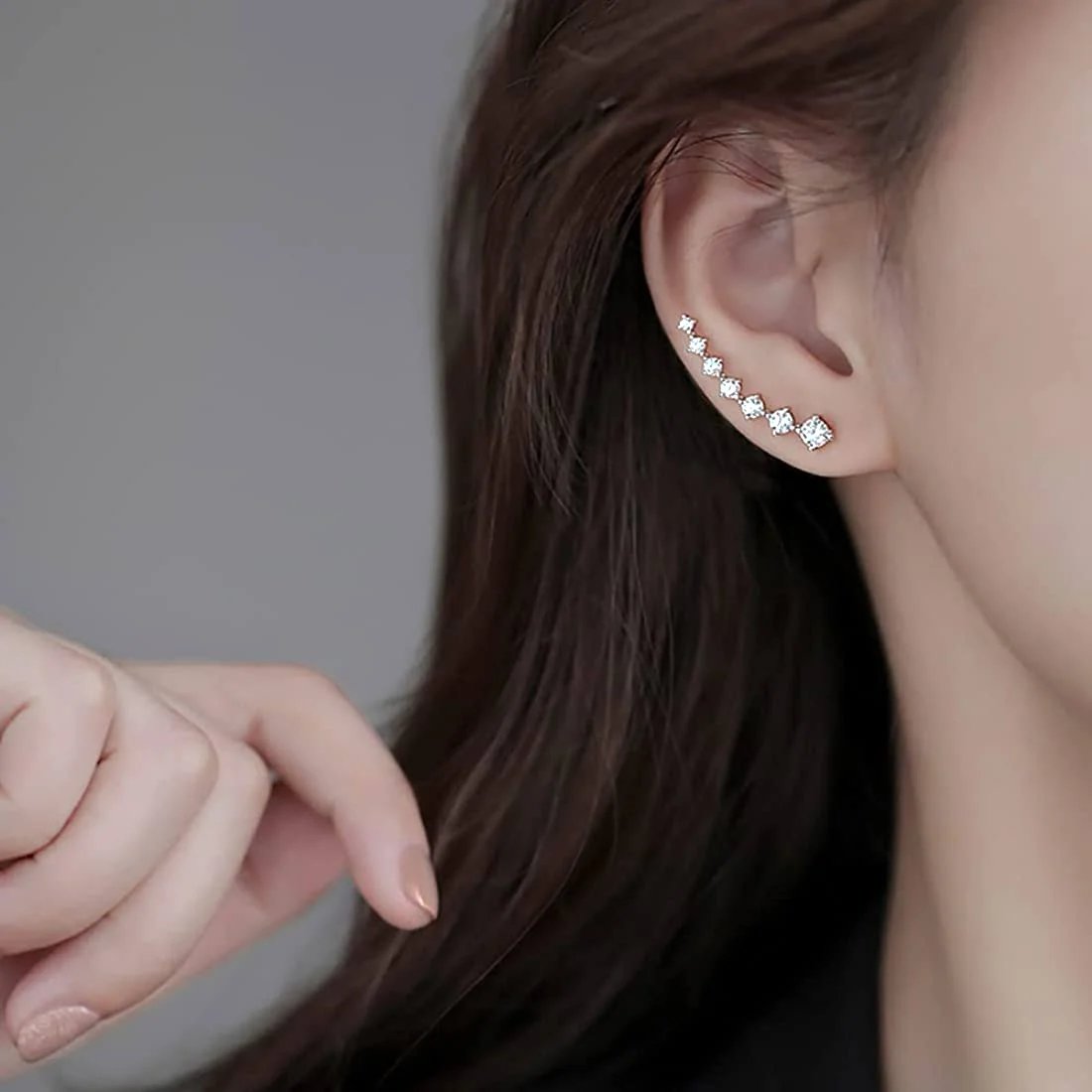 👂Seven Star Diamond Stud Earrings