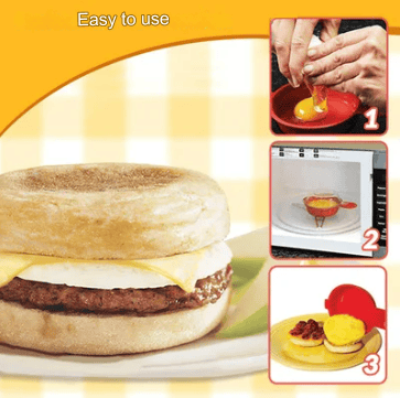 Mini egg burger cooker