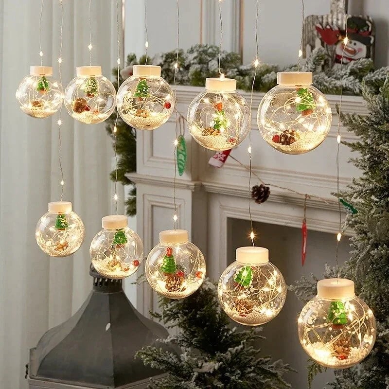 🎄Christmas Led Wishing Ball String Lights Decorations