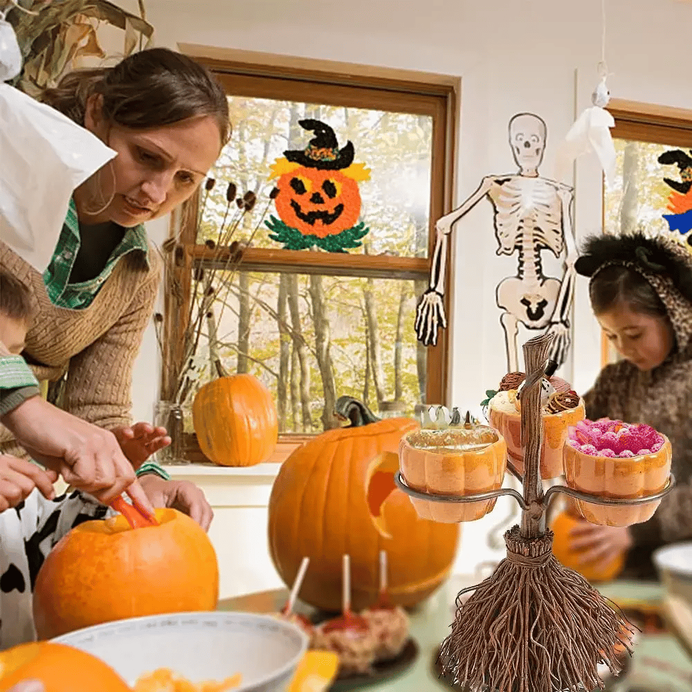 🎃Halloween Pumpkin Snack Bowl Stand