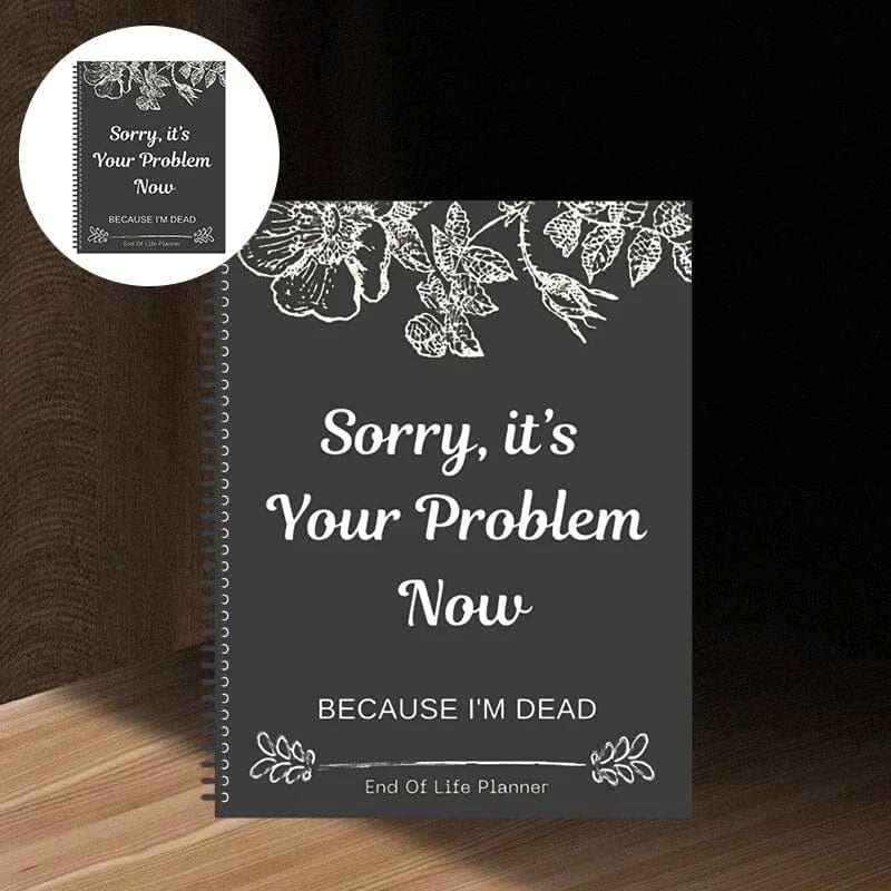 🎃 Halloween Gift:  End of Life Planner💀👍BEST SELLER