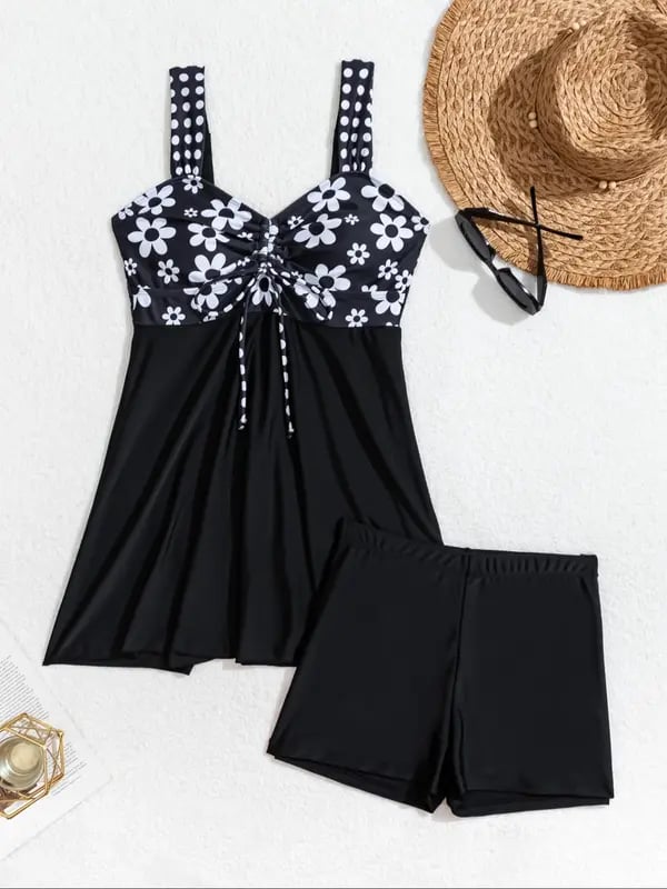 🔥👙Women's V Neck Swimdress