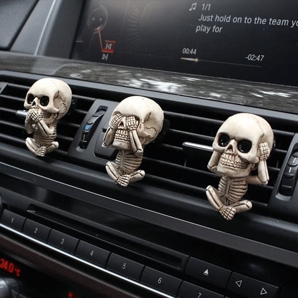 💖 EVIL SKULLS WITH AIR FRESHENER