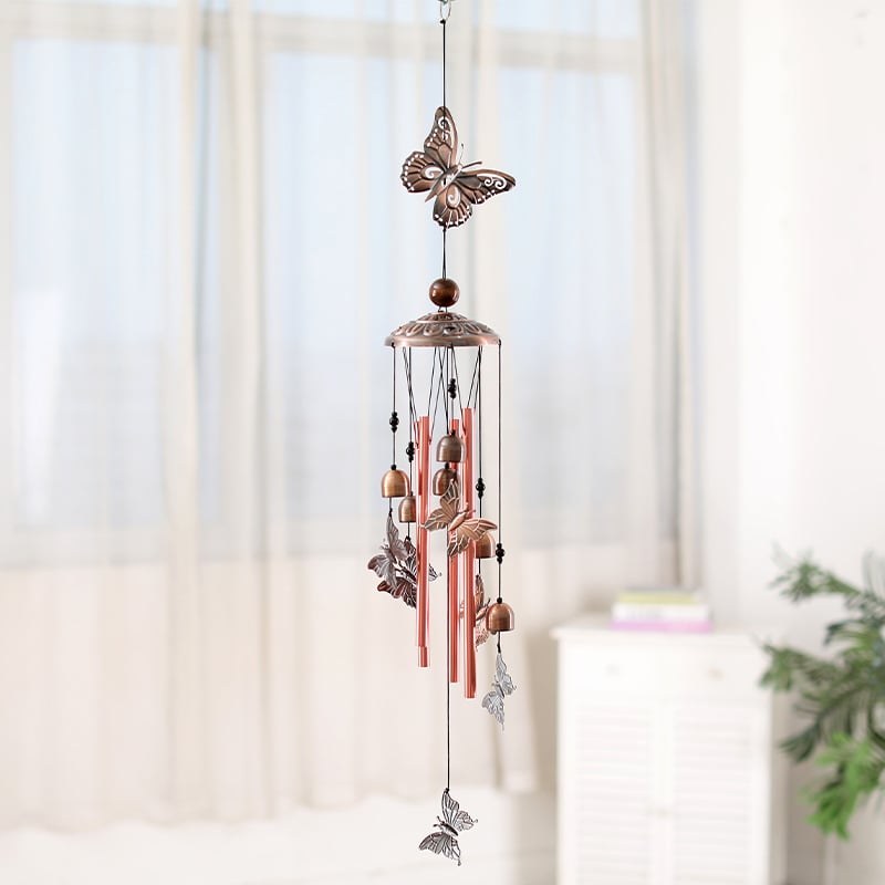 Pure hand-made Copper Horse wind chimes