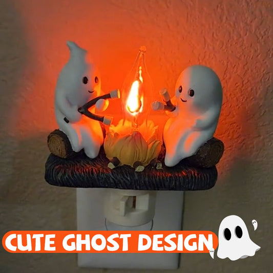 USB Ghost Campfire Flickering Nightlight✨🔥👻