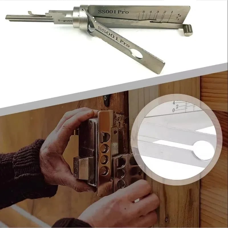 🔥Stainless Steel Master Key Decoder