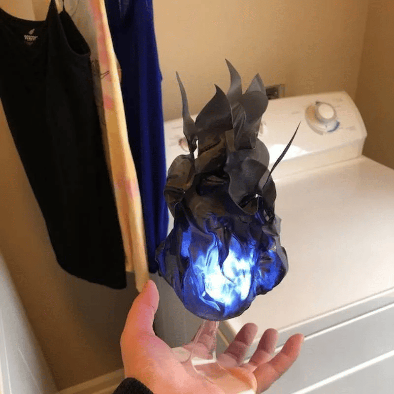 Halloween Floating Fireball Prop