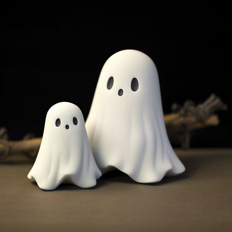 👻Cute Ghost Statue