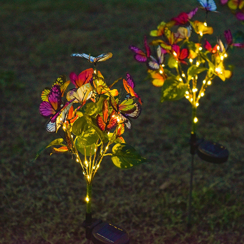 🦋Solar Outdoor Butterfly Lights💐