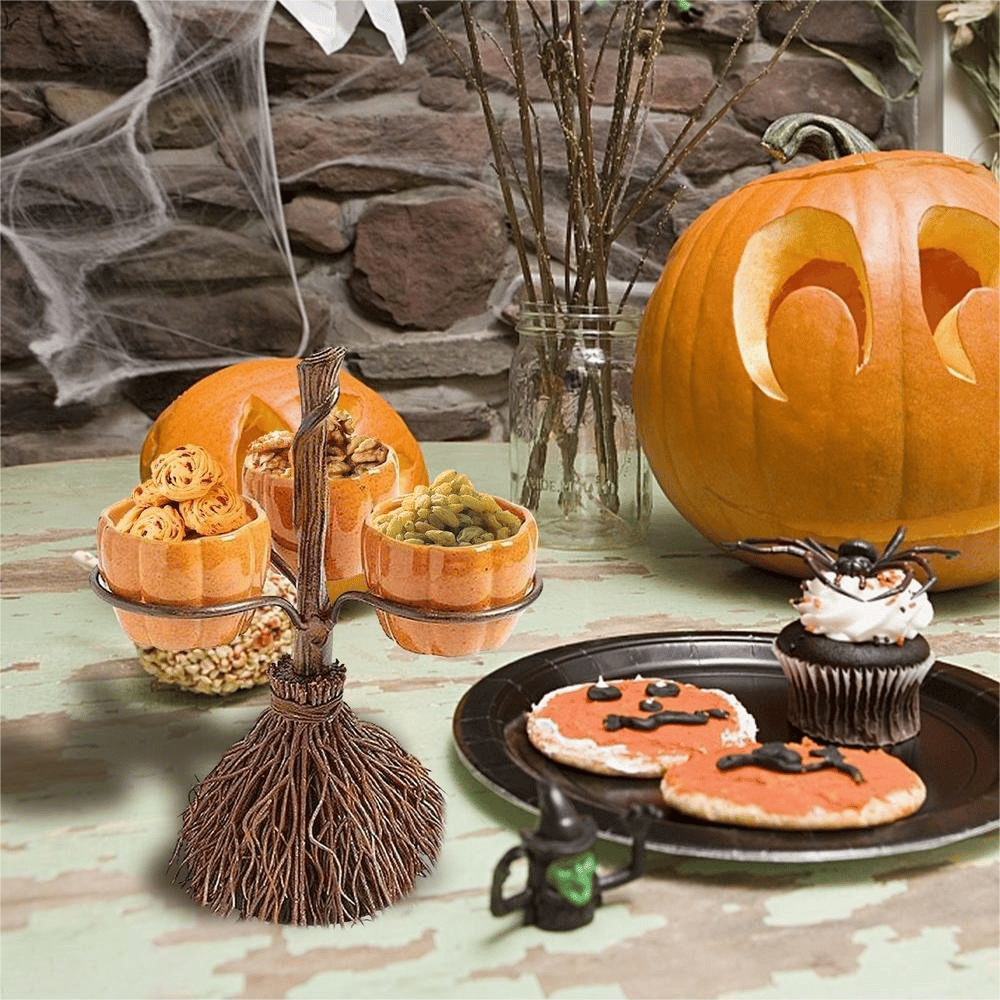 🎃Halloween Pumpkin Snack Bowl Stand