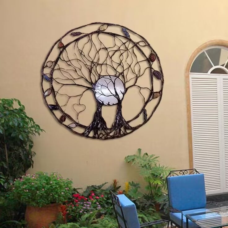 💥Circle of Life Garden Wall Art, The Moon Huggers