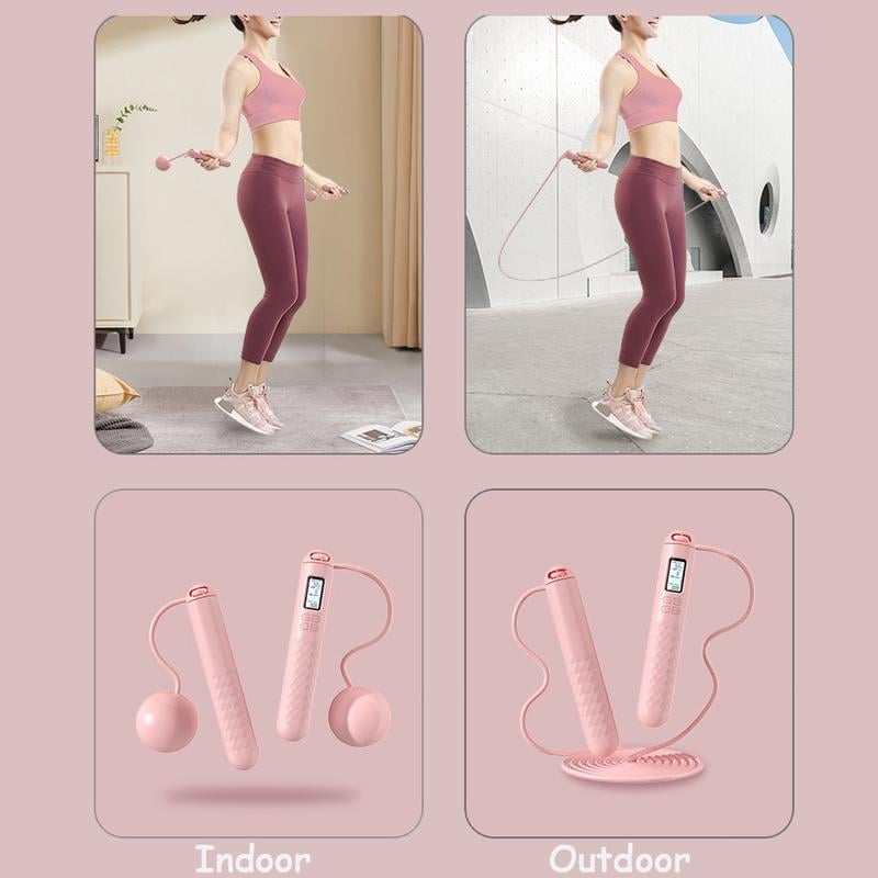 🔥Skipping Rope with Counter ( Gravity Ball without Rope) , For Lose Weight, Burn Calories