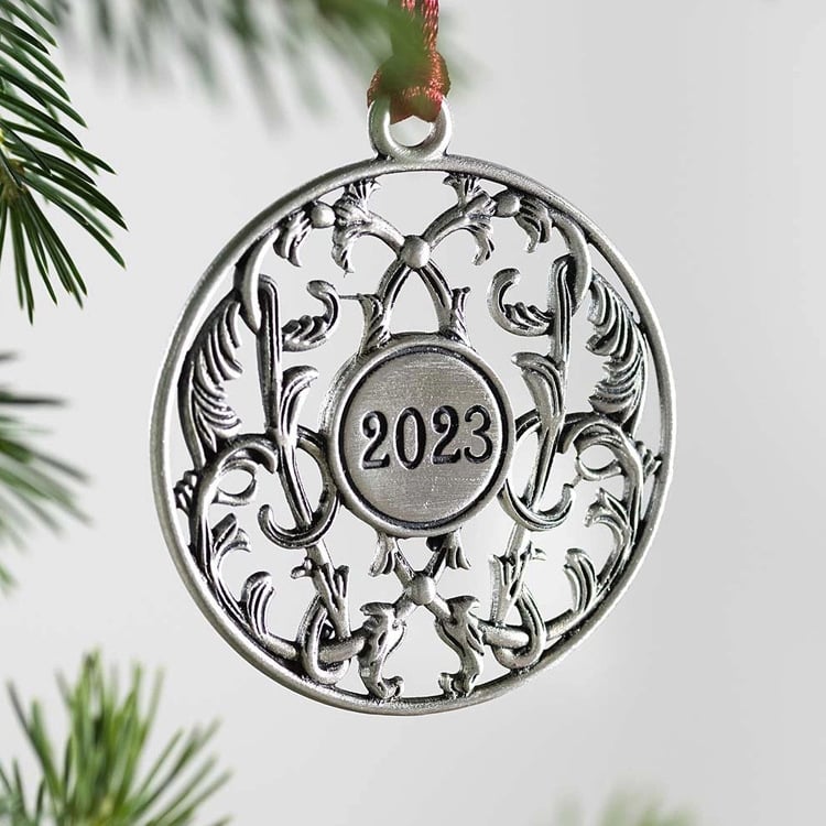 🎄Solid Pewter Christmas Tree Ornament🔥