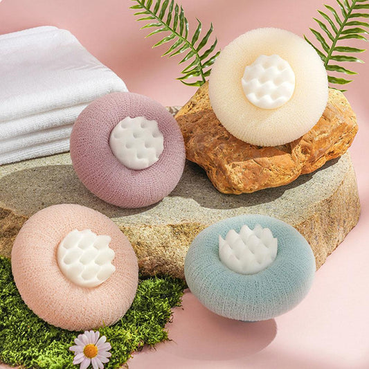 (BUY 2 SAVE 15%🔥) 🌻🌻Super Soft Sunflower Suction Cup Bath Ball